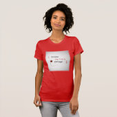 T-shirt Appréciez les petites choses 2 (Devant entier)