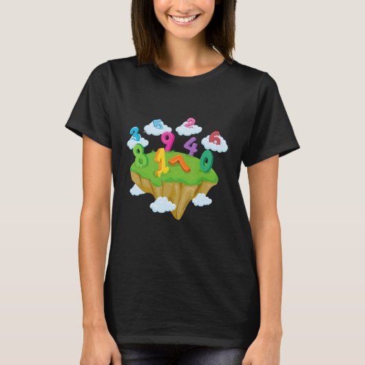 T-shirt Apprendre à compter les conceptions pédagogiques p (Devant)
