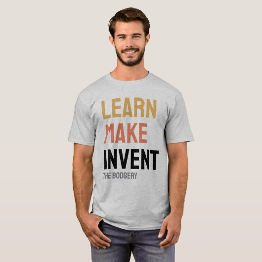 T-shirt Apprendre à créer un arbre (Devant entier)