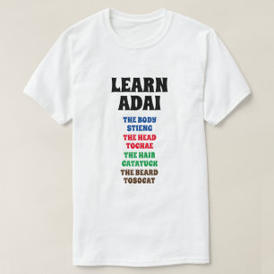 T-shirt Apprendre Adai - Corps, Tête, Cheveux, Beauté