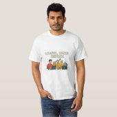 T-shirt Apprendre. Gagner. Répéter (Devant entier)