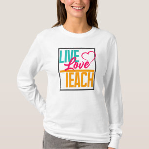 T-shirt Apprendre l'amour en direct Retour à l'école