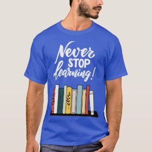 T-shirt Apprendre l'inspiration Lire les enfants Lire mama