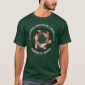 T-shirt Apprendre une autre langue connecte les gens (Devant)