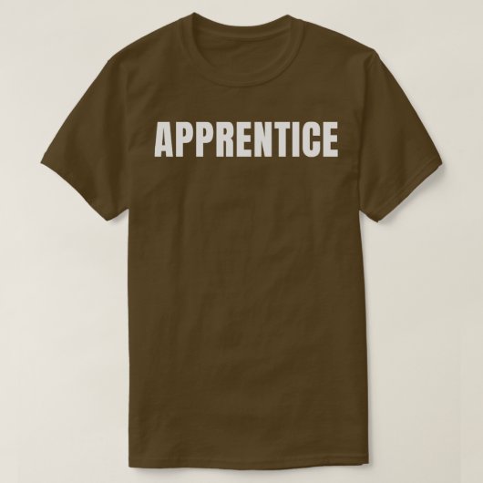 T-shirt Apprentice Funny Titre de l'emploi Profession Anni (Design devant)