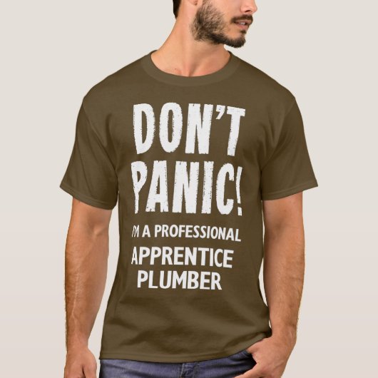 T-shirt Apprentie Plumber (Devant)