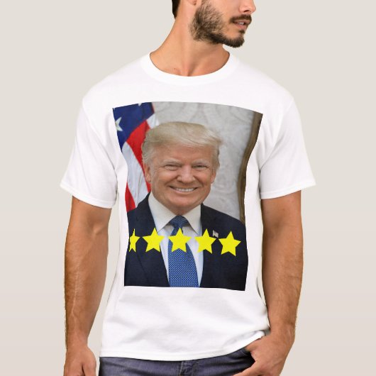 T-shirt Approbation du président Donald Trump (Devant)