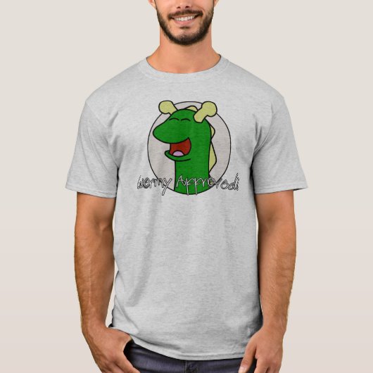 T-shirt Approuvé Wormy ! (Devant)