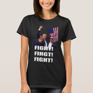 T-shirt Approuver pleinement le président Trump 1