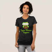T-shirt Appui de la maladie de Lyme (Devant entier)