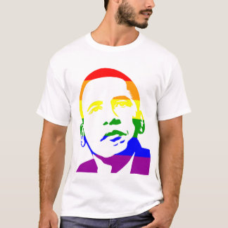 T-shirt "Appui de mariage homosexuel d'Obama "