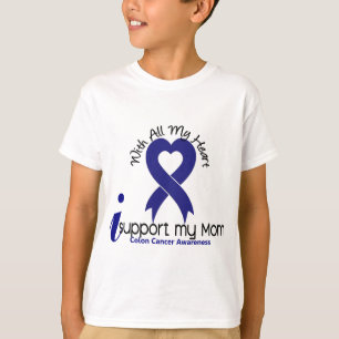 T-shirt Appui du cancer du colon I ma maman