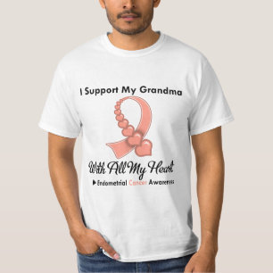 T-shirt Appui du cancer du corps utérin I ma grand-maman