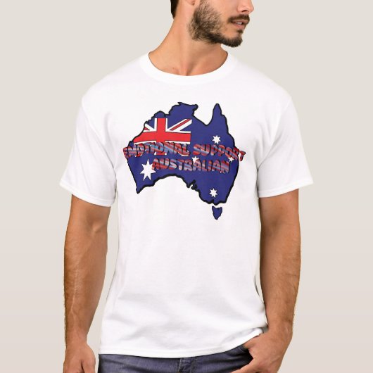 T-shirt Appui émotionnel Australie (Devant)