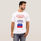 T-SHIRT APPUI HAÏTI (Devant entier)