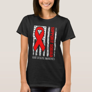 T-shirt Appuyer la sensibilisation aux maladies cardiaques