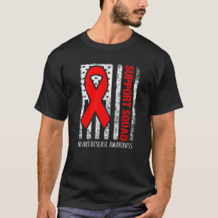 T-shirt Appuyer la sensibilisation aux maladies cardiaques