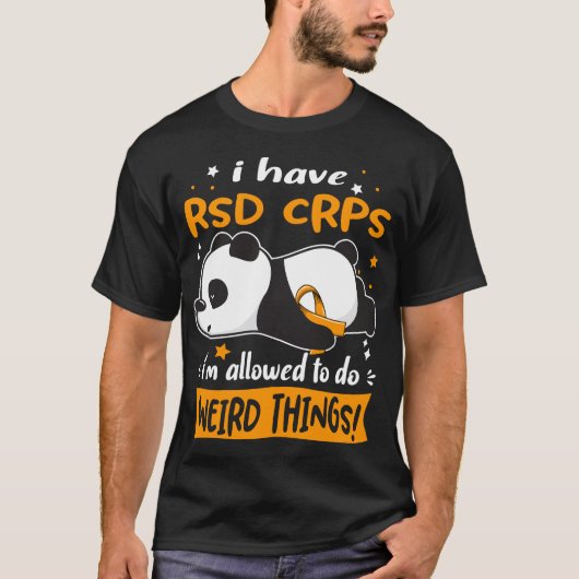 T-shirt Appuyer les dons de sensibilisation RSD CRPS (Devant)