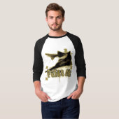 T-shirt Appuyer sur (Devant entier)
