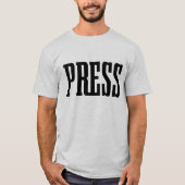 T-shirt Appuyer sur deux côtés pour Reporters Journos News (Devant)