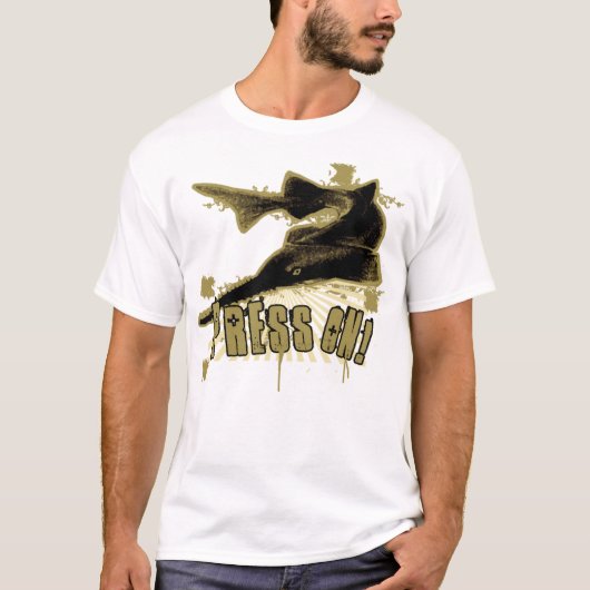 T-shirt Appuyez-vous (Devant)