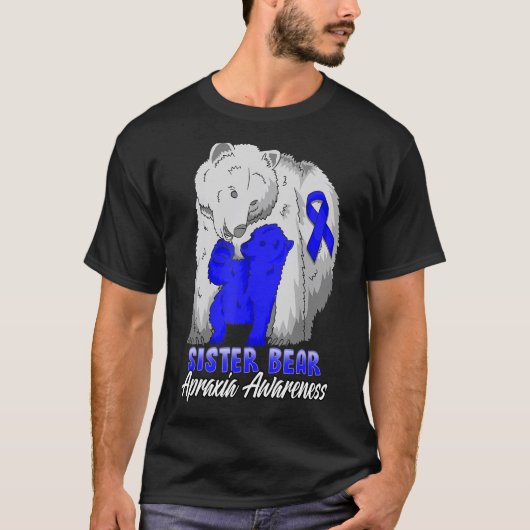 T-shirt Apraxia Sensibilisation Mama Support Ribbon (Devant)