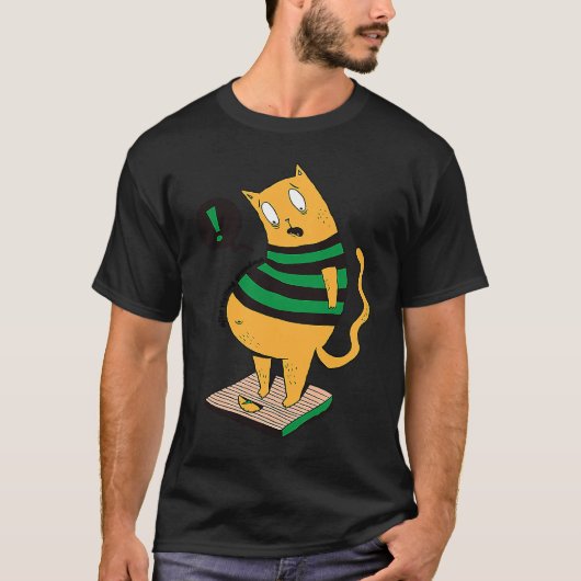 T-shirt après avoir visité grand-mère échelles de chat pes (Devant)