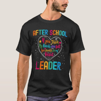 T-shirt Après la semaine d'appréciation du chef de l'école