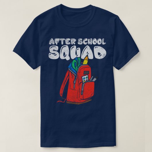 T-shirt Après l'école (Design devant)