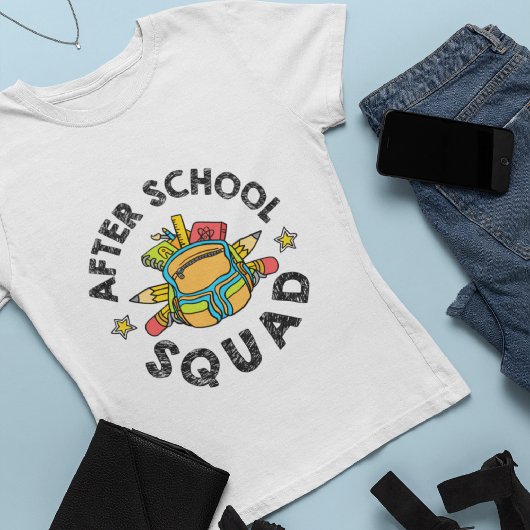 T-shirt Après l'école Escadron Enrichissement Directeur Pe