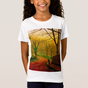 T-Shirt Après-midi de novembre à Stapleton Park Grimshaw