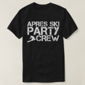 T-shirt Apres ski 1 (Design devant)
