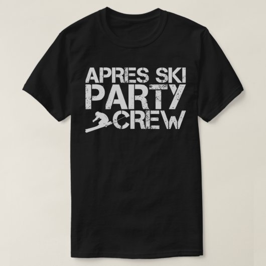 T-shirt Apres ski 1 (Design devant)