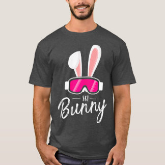 T-shirt Apres Ski Funny Femmes Fête tenue Ski Bunny Pour
