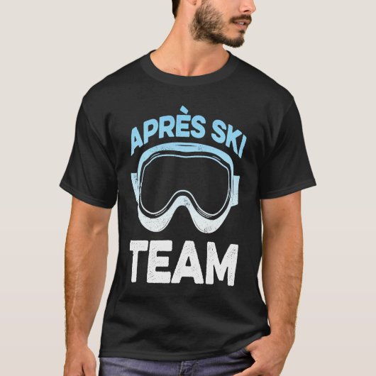 T-shirt Aprés Ski Team Skier (Devant)