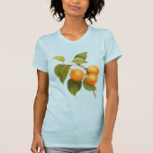 T-shirt Apricots orange vintage (Devant)