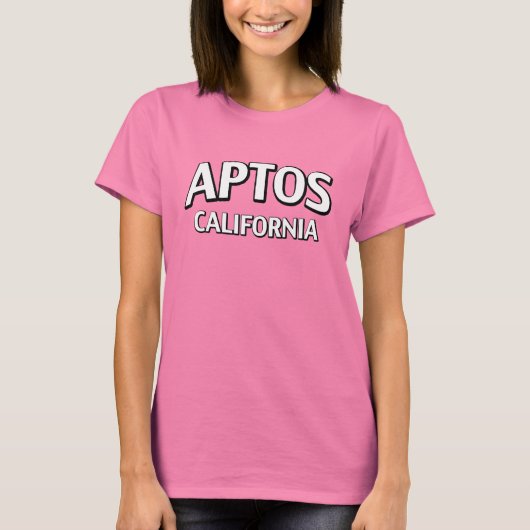 T-shirt Aptos Californie (Devant)