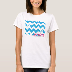 T-shirt Aqua 3 de zigzag