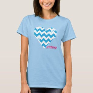 T-shirt Aqua 4 de zigzag