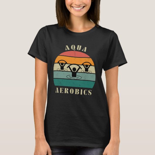 T-shirt aqua aérobic (Devant)