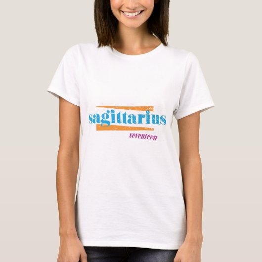 T-shirt Aqua de Sagittaire (Devant)