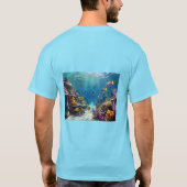 T-shirt Aqua Dreams : Tee de poisson tranquille (Dos)