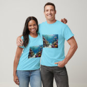 T-shirt Aqua Dreams : Tee de poisson tranquille (Unisexe)
