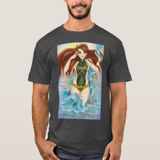 T-shirt Aqua girl