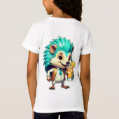 T-Shirt Aqua Hedgehog (Dos)