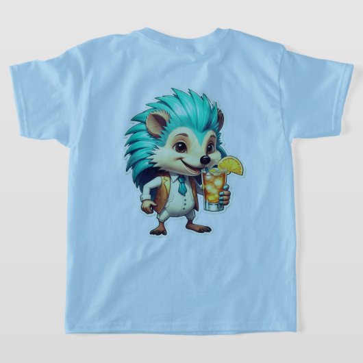 T-shirt Aqua Hedgehog (Couchage Retour)