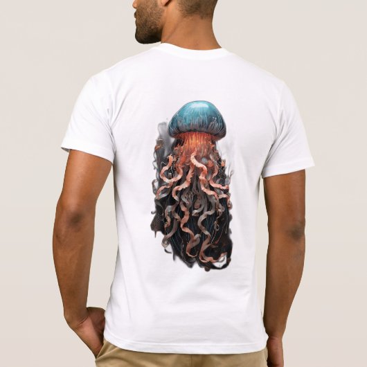 T-shirt AquaDreams : Plongez dans l'enchantement avec un J (Dos)