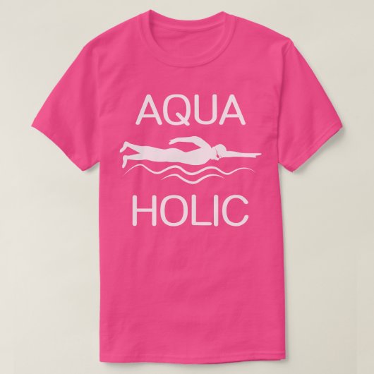 T-shirt Aquaholic (Design devant)
