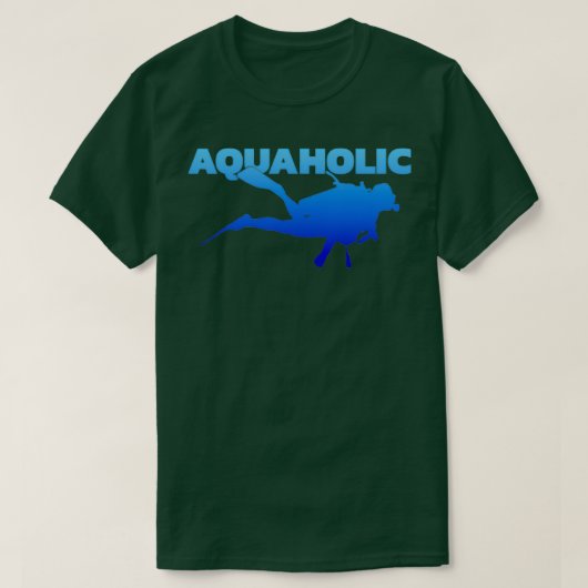 T-shirt Aquaholic (Design devant)