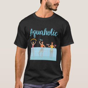 T-shirt Aquaholic de l'eau